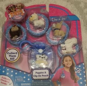 Toys Puppy in my Pocket set